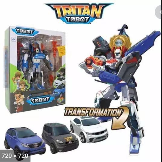 Toy Tobot Tritan Xyz 機器人玩具質量上乘 V9YQ