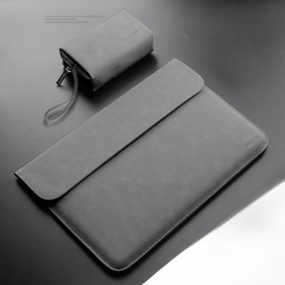 Gdss 磁吸電腦內包高級羊皮 Macbook 保護套 13/13.3/14/15 英寸時尚防水筆記本電腦包便攜筆記本保
