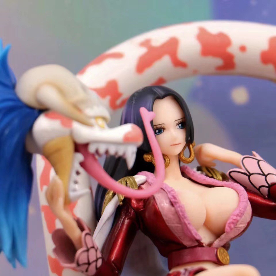 YVBB 海賊王figure POP 蛇人女帝 蛇姬女帝漢庫克模型擺件動漫手辦