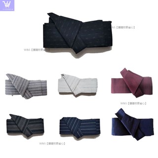 W&S家新款 日式 和風 腰帶 男士 甚平 和服 浴衣 定型 角帶 全棉 腰帶 百搭 腰封 多色