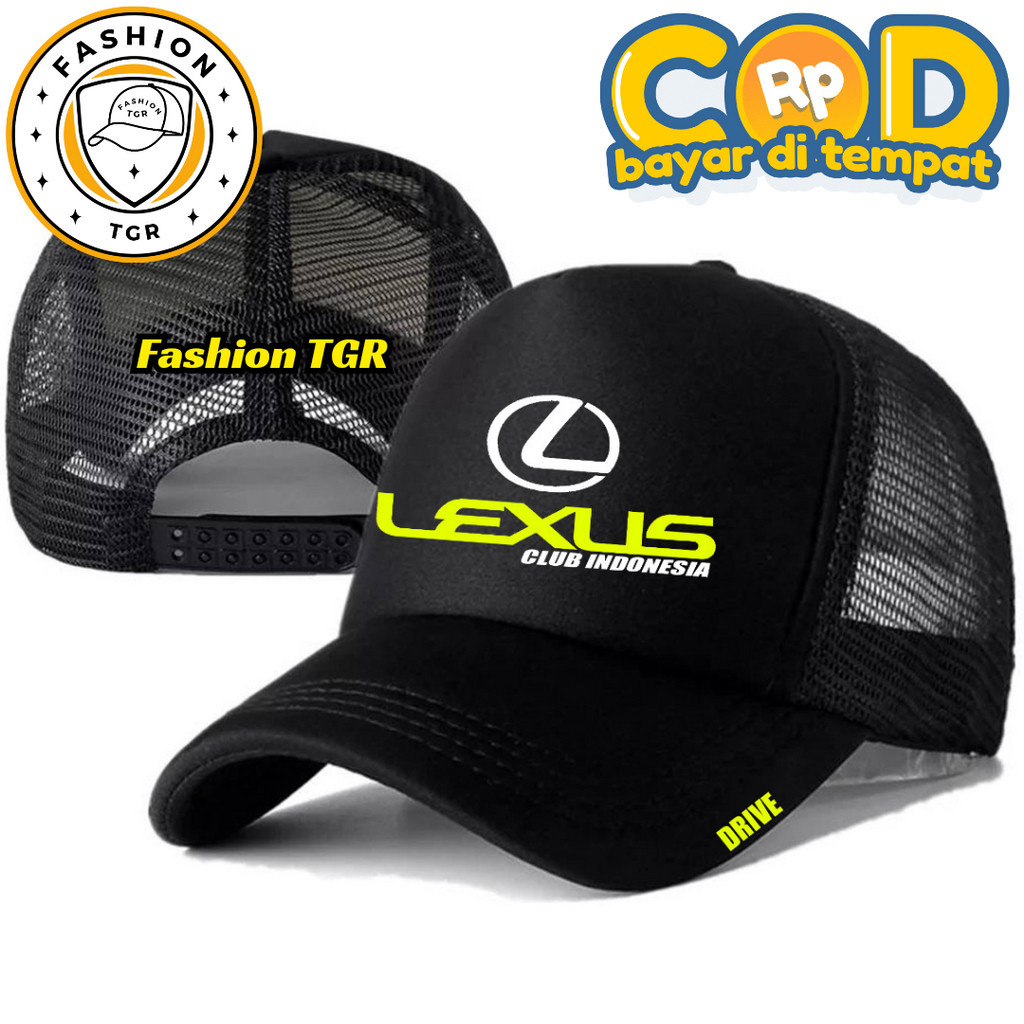 時尚雷克薩斯卡車司機帽雷克薩斯 Distro 帽子標誌 LEXUS 帽子高級帽子成人男士帽子原創網帽男士酷 Distro