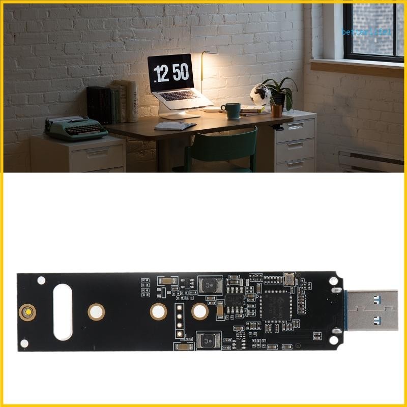 適用於 M 2 NVME PCIe NGFF M2 卡的 BTM 到 USB 適配器雙協議 SSD 板支持 2242 2