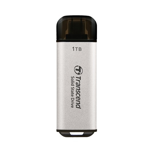 Transcend 創見 ESD300S 1TB Type C外接SSD固態硬碟-銀 -