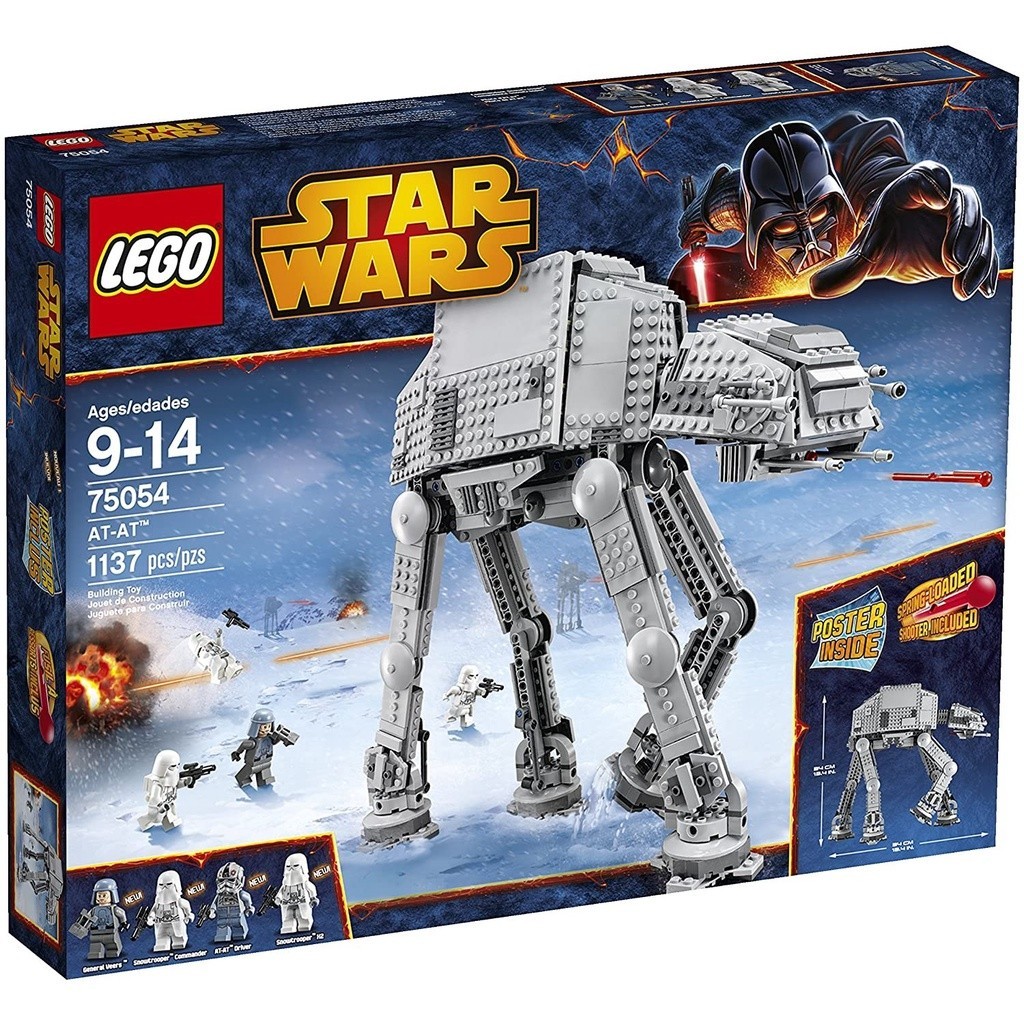 請先看內文 LEGO 樂高 星際大戰 Star Wars 75054 at-at Building Toy