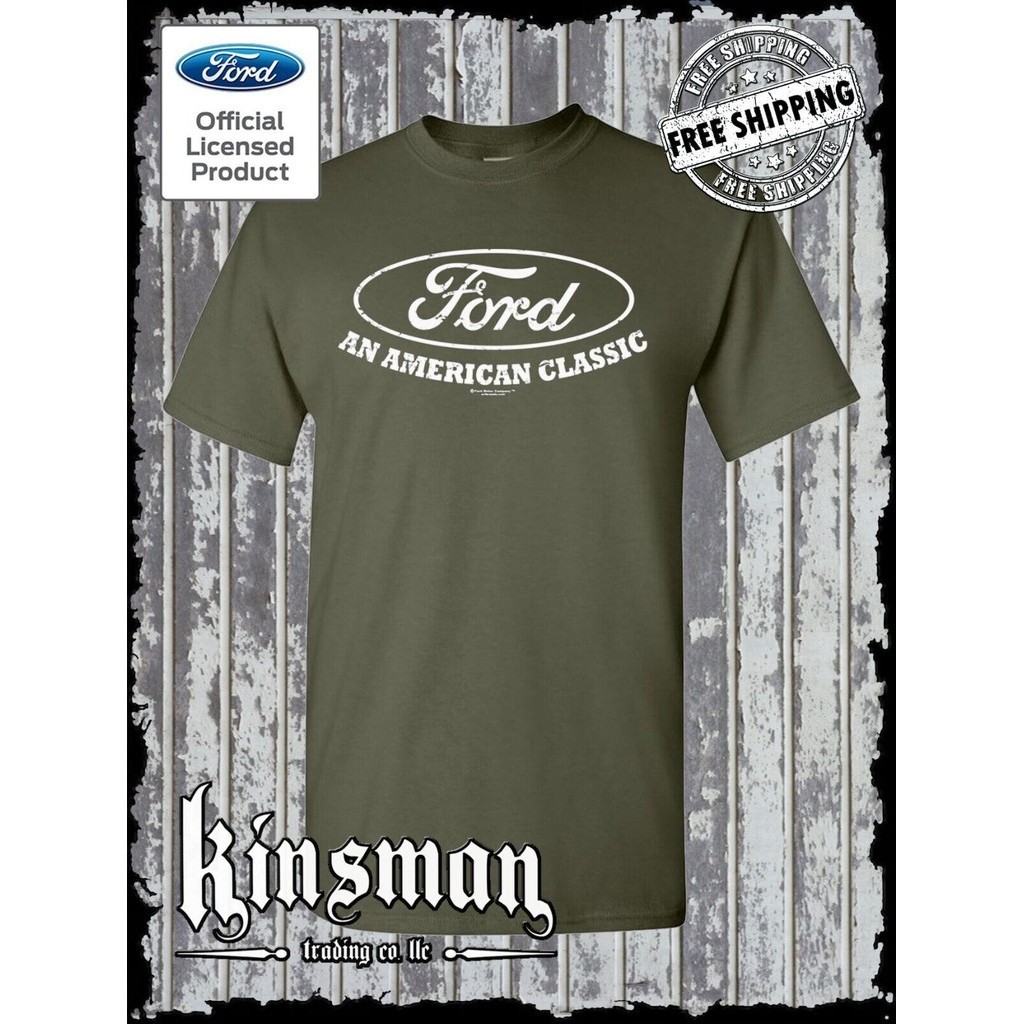 Ford 美國經典標誌 T 恤 / F-150 4x4 卡車野馬美國