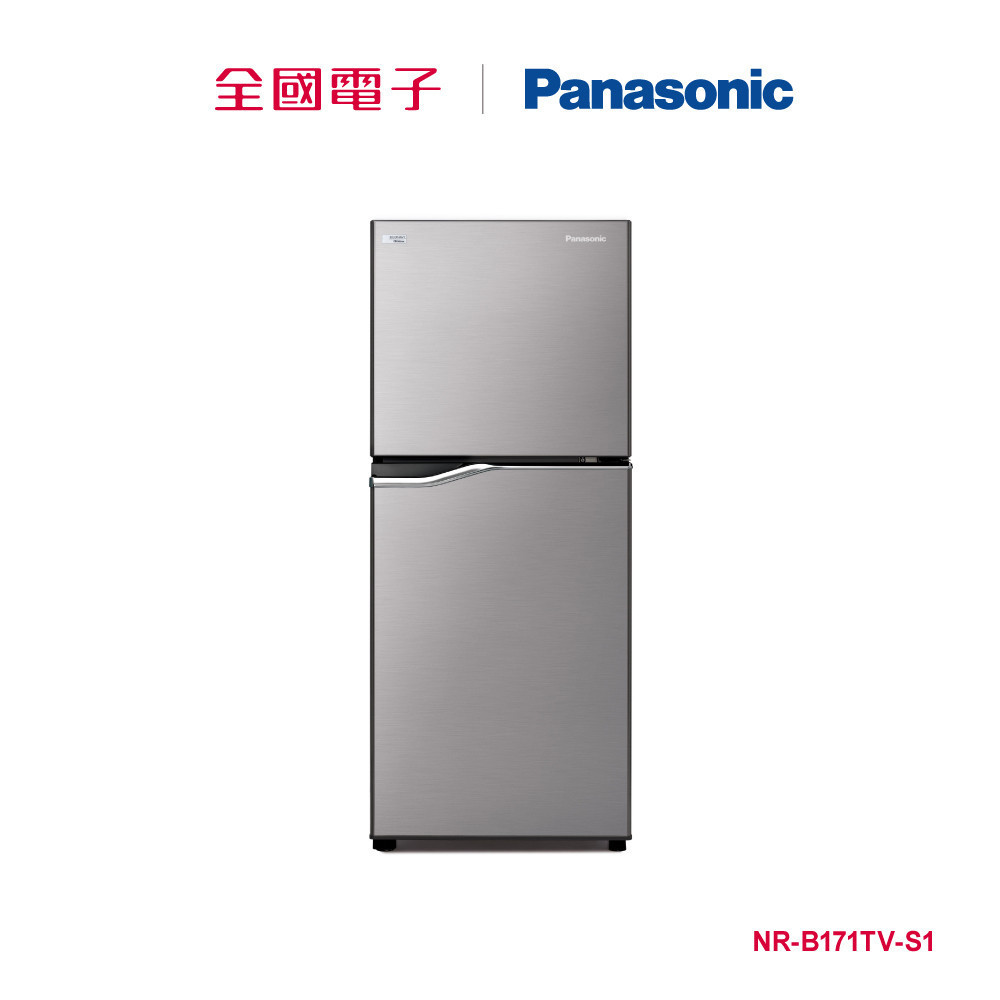 Panasonic 167公升雙門變頻冰箱-銀  NR-B171TV-S1 【全國電子】