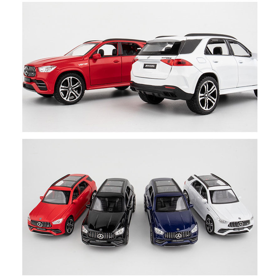 賓士GLE63S模型車1:32合金車模型車SUV汽車模型回力車收藏禮物兒童玩具車