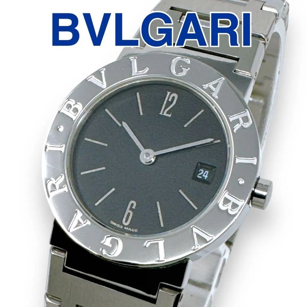 BVLGARI 寶格麗 手錶 BB26SS 銀色 女用 石英 日本直送 二手