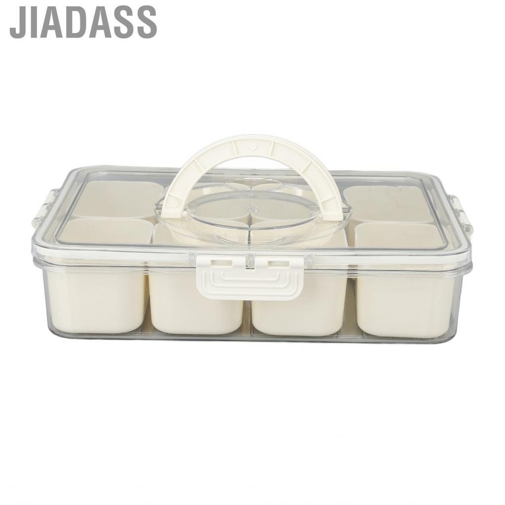 Jiadass 分離式香料收納盒 堅固、易於清潔