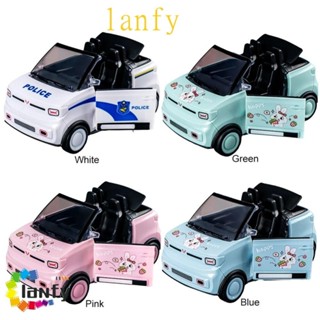 LANFY模擬汽車模型玩具,敞篷車模型車迷你敞篷車,微縮模型雙面珍藏品慣性跑車玩具:兒童男孩玩具
