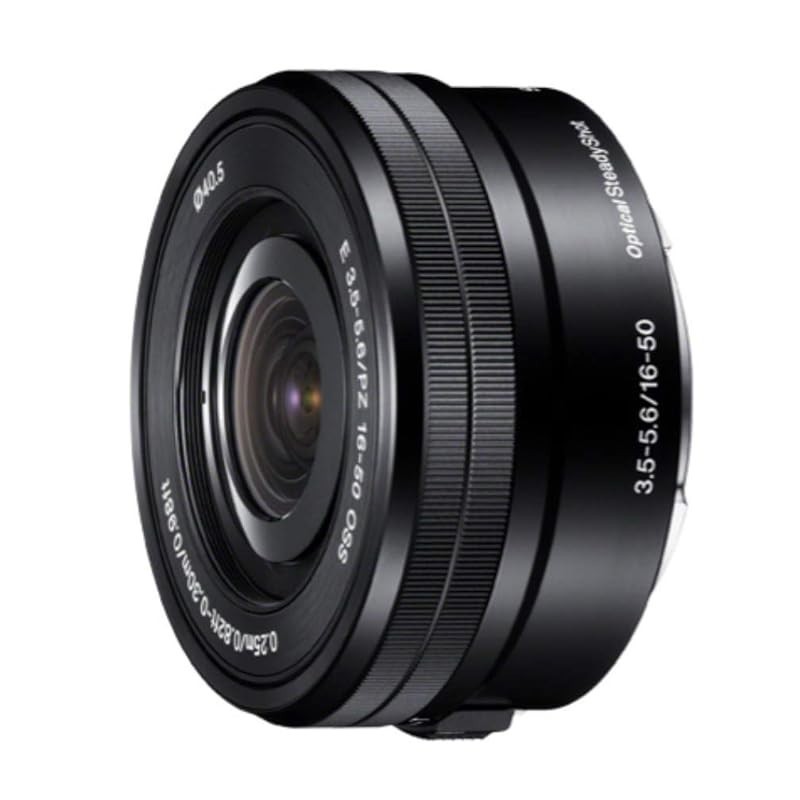 索尼标准变焦镜头 APS-C E PZ 16-50mm F3.5-5.6 OSS 库存镜头 SELP1650，适用于数码