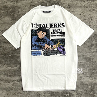 Total Jerks Total Adiction Vol 3 T 恤白色原創商品