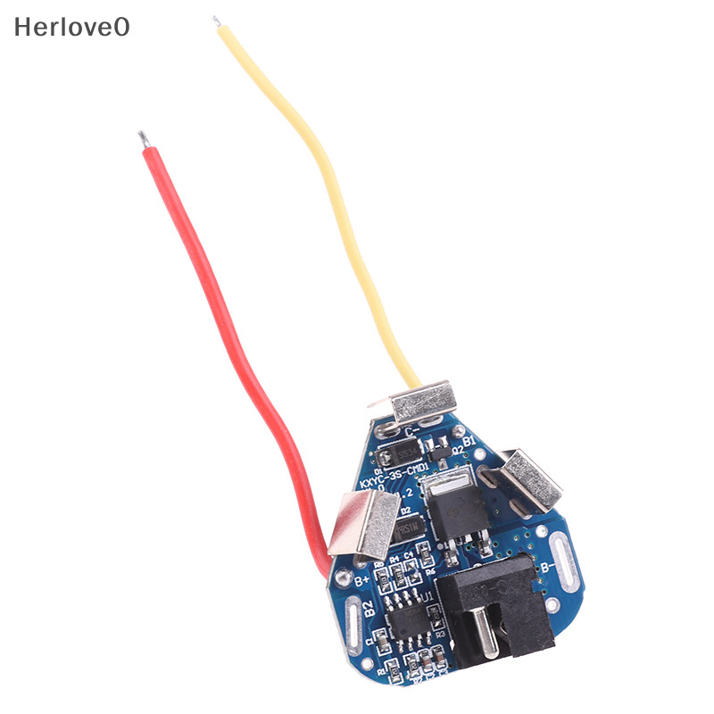 Herlove 3s bms 電動工具鋰 PCB 板,適用於 12.6V 18650 電源 TW