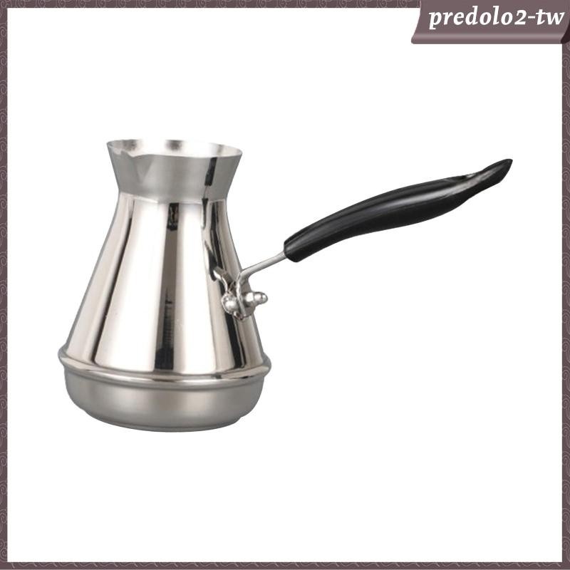 [PredoloffTW] 土耳其咖啡壺茶壺暖醬多用途光滑表面融化壺