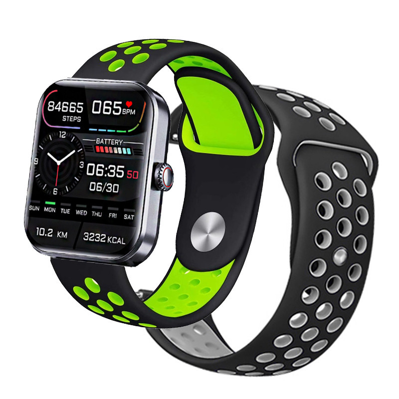 XIAOMI 適用於小米 F57L 血糖錶帶矽膠軟智能手錶錶帶手鍊