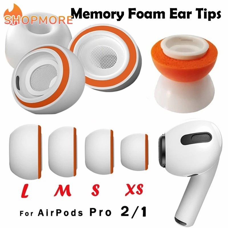 [Marvelous] Airpods Pro/Pro 無線藍牙耳機軟記憶海綿降噪耳塞矽膠替換耳機耳塞