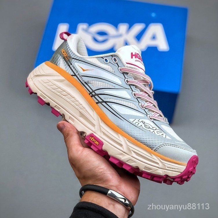 2024HOT Hoka One One Mafate speed 2 男女通用越野跑鞋男女輕便透氣專業減震跑鞋36碼-