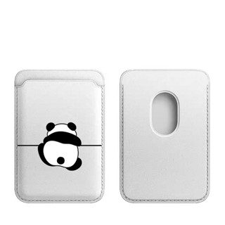 Magsafe 磁吸 卡包 卡套 皮革卡套 適用於iphone15promax皮革mini卡套式情侶13pro真皮質卡夾