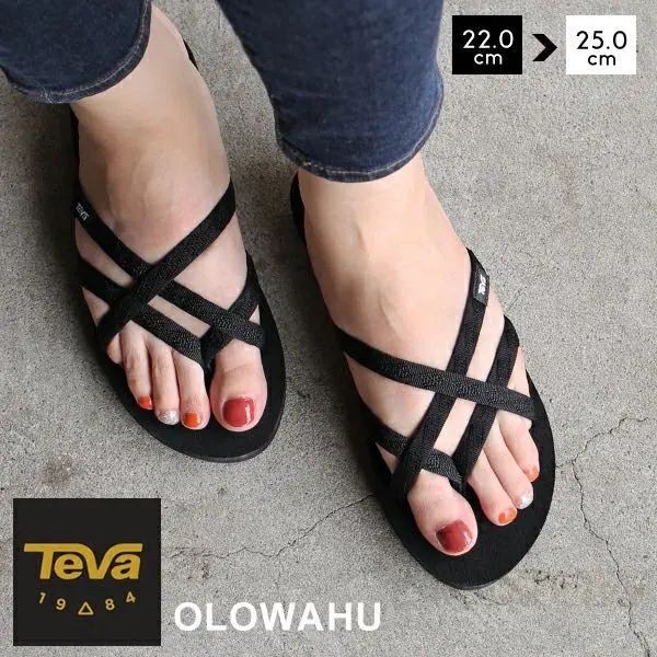 TEVA 涼鞋 Olowahu 23cm 日本直送 二手