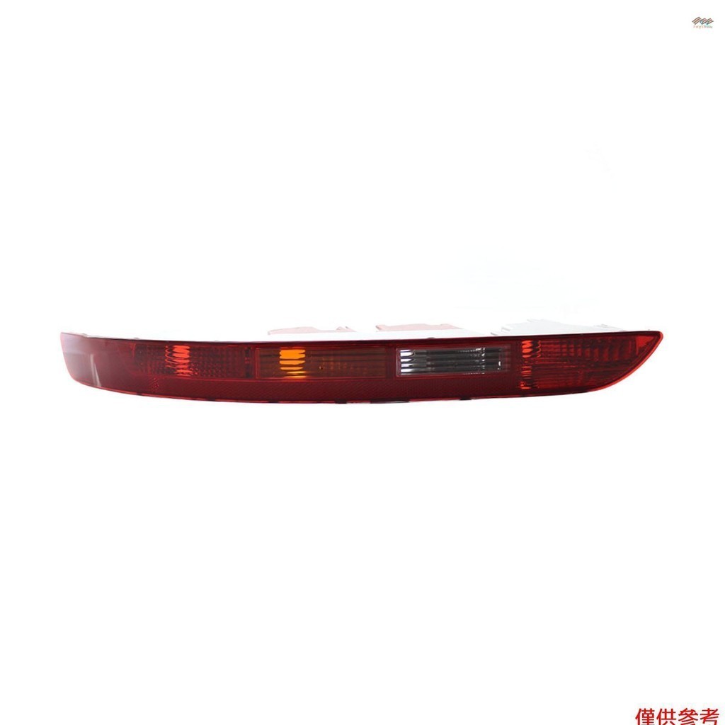 後保險槓尾燈反射燈左紅色透鏡更換適用於奧迪 Q5 2009-2017 美國版不帶燈泡 OEM 8R0945095B 無電