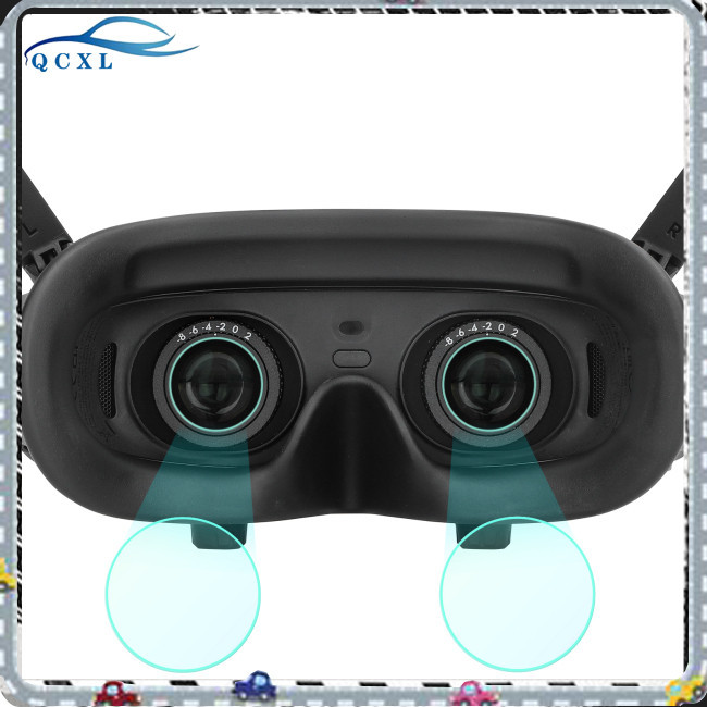 鋼化玻璃膜飛行眼鏡屏幕防刮保護無人機配件兼容 Dji Avata 護目鏡 2