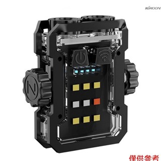 小鑰匙扣手電筒雙 Led COB 高亮度磁性底座 Led 顯示屏多功能減壓玩具擴音警示燈閱讀燈