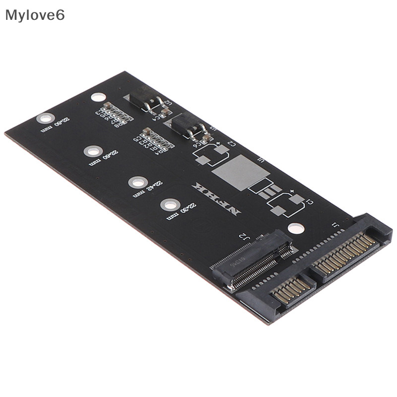 Mylov B+m key sata m.2 ngff ssd轉sata 3升m.2轉sata轉接擴展卡TW