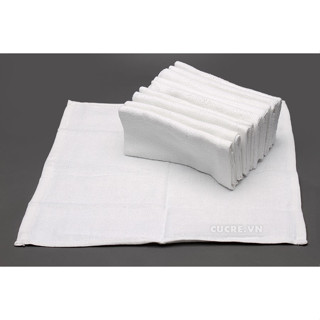 方形白色毛巾,純棉毛巾 30x30cm 酒店毛巾,手巾,超吸水