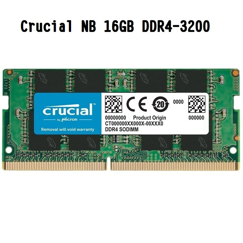 Micron 美光 Crucial NB 16GB DDR4-3200 筆記型記憶體