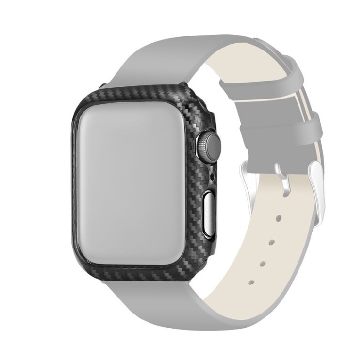 新款 PC 碳纖維框架保護殼適用於 Apple Watch Series 6 &amp; SE &amp; 5 &amp; 4 44mm