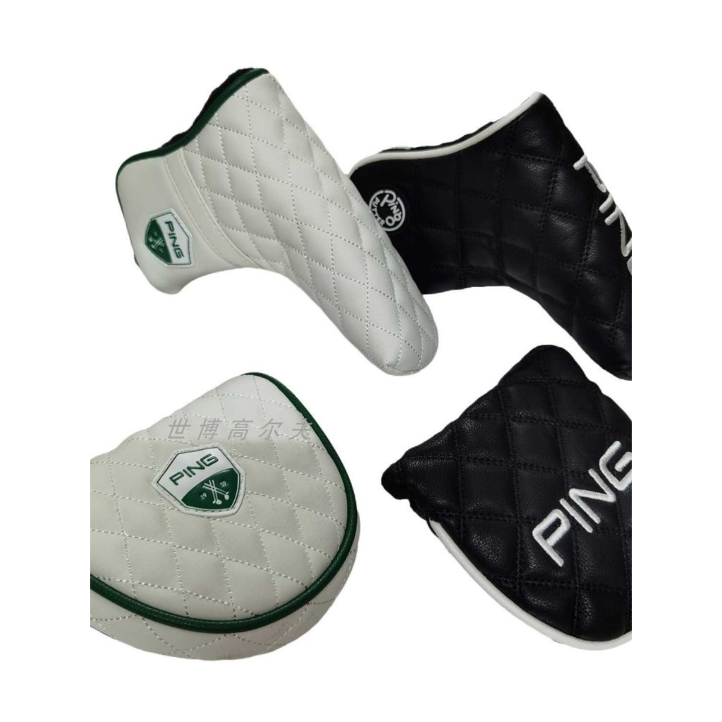 Ping 全新中性高爾夫球桿推桿和木槌推桿頭套運動高爾夫球桿頭保護套