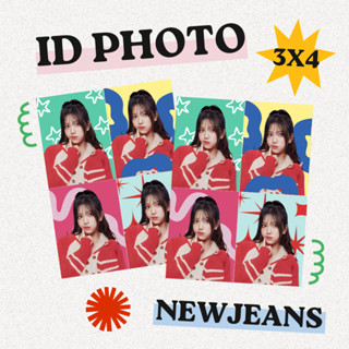 Newjeans Deco ID 照片 3X4 Pas 照片 4 切 BUNNIES 韓國流行音樂