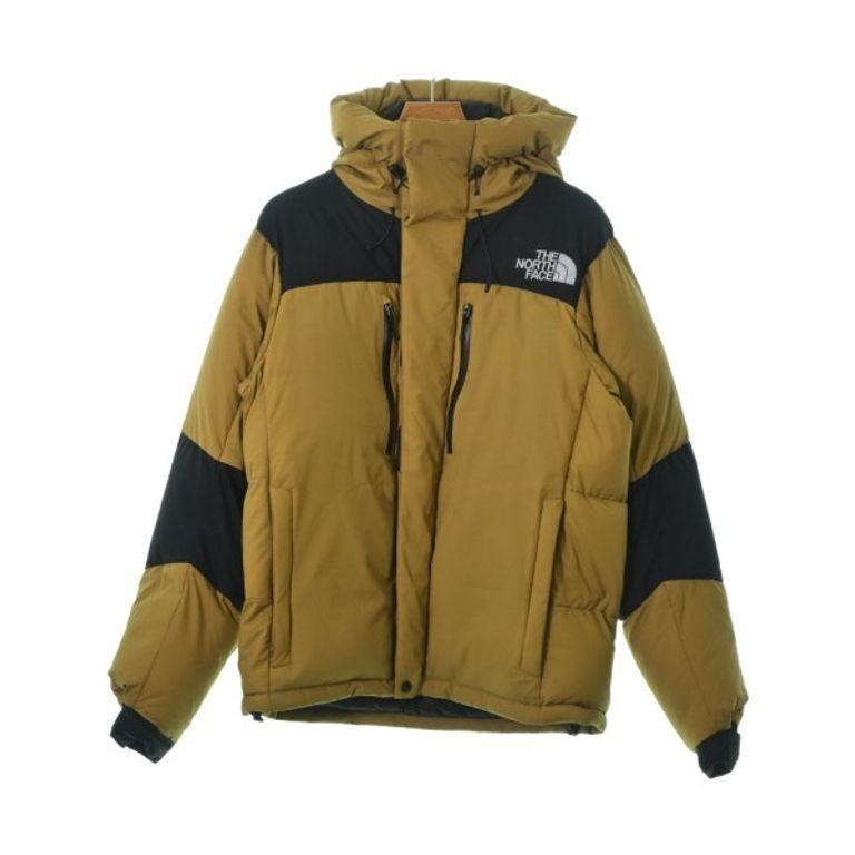 The North Face 羽絨服 夾克外套 背心XL 米色 黑色 男用 日本直送 二手