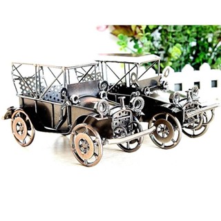 二色可選 金屬工藝品 老爺車模型 居家擺件 復古裝飾 24合金 1924跑車汽車 Q84 臺灣出貨 附發票