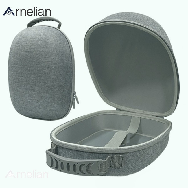 Arnelian 便攜包 VR 眼鏡拉鍊收納盒包收納袋兼容 Ps VR / Ps VR2 耳機配件