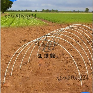 免運含稅😊新型育苗小拱棚支架 拱桿 蔬菜溫室大棚骨架 實心玻璃纖維玻璃鋼農用