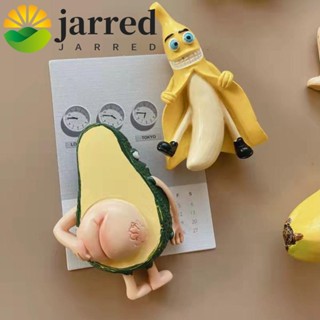 JARRED 水果磁鐵磁性可愛家居收納廚房收納冰箱實用裝飾磁貼