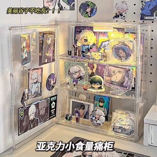 隔日到貨 透明收納盒 展示盒 手辦展示架 公仔收納盒 首飾保護收納盒 防塵防潮展示盒