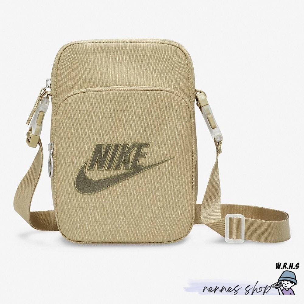 Nike 斜背包 側背包 小包 卡其綠 FB3041-276