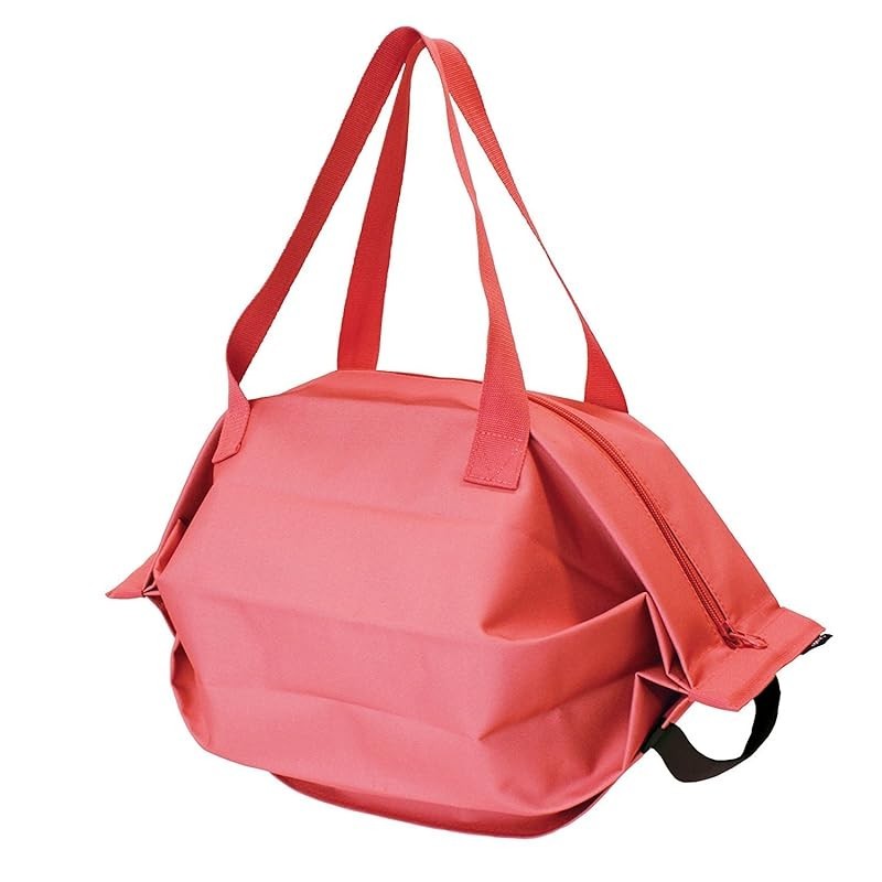 【日本直送】Marna Shupatto 冷藏袋 M 红色 可折叠环保袋一次装 S445R
