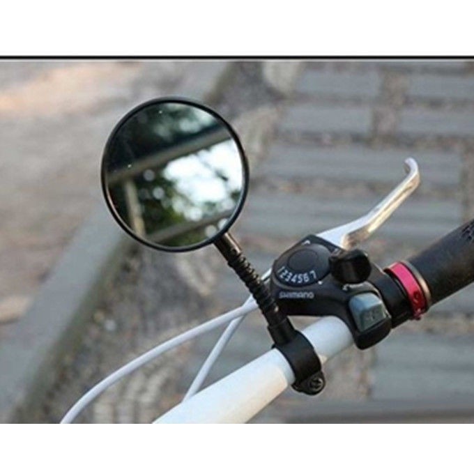 現貨☀腳踏車後照鏡☀  腳踏車後照鏡反光鏡騎行騎車裝備電動車倒車鏡山地車單車配件