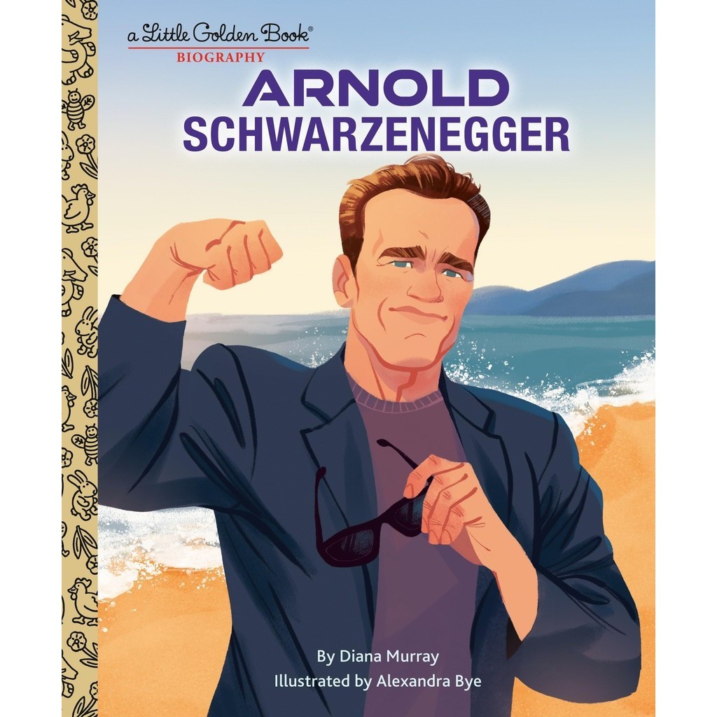 Arnold Schwarzenegger: A Little Golden Book Biography(精裝)/Diana Murray【禮筑外文書店】