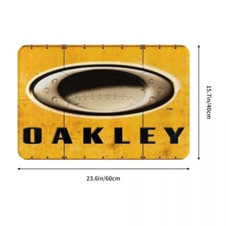 新款 OAKLEY (3) 浴室法蘭絨地墊 廁所衛生間防滑腳墊 茶几門口吸水地墊 速乾進門地毯 客廳沙發臥室洗手間地墊1