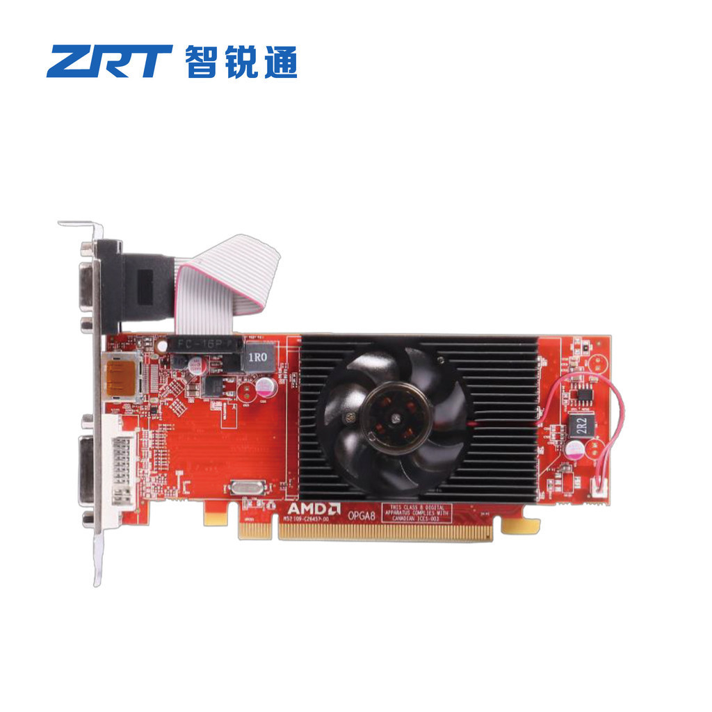 醫療顯卡R5 230 1G 64bit SDDR3 128*16 VGA+DP+DVI PCI-E 16x LP