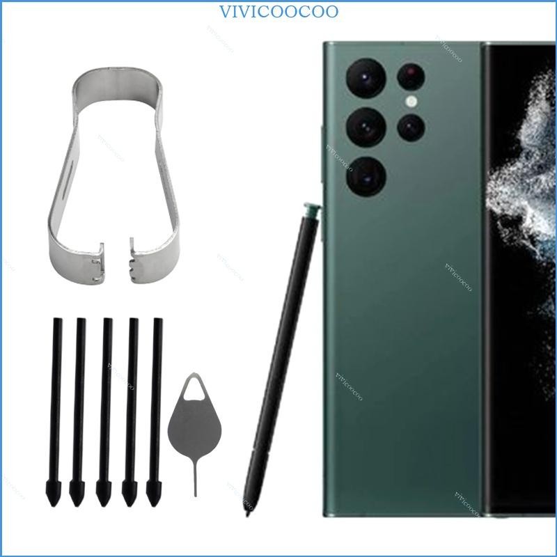 Vivi S Pen 替換配件耐用觸控筆替換筆尖,帶拆卸鑷子,適用於 S22 Ultra 5G 觸控筆