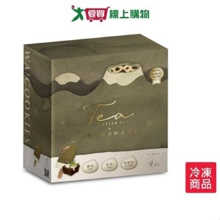 雙葉古娃娃鐵觀音濃茶奶蓋雪糕95GX4【愛買冷凍】