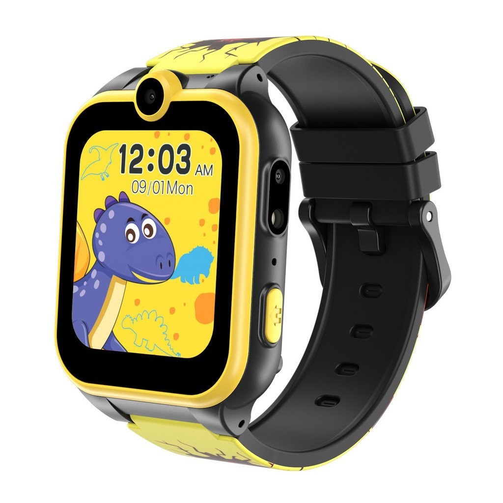 兒童智能手錶男孩女孩可拍照視頻計步聲音時間敎學觸屏手錶小學生 8UNW