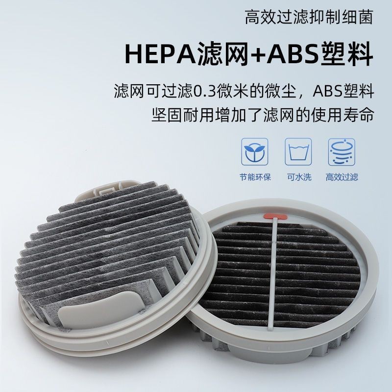 【現貨】適用於小米睿米手持無線吸塵器配件NEX F8pro過濾網濾芯絨滾筒刷