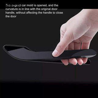 洛陽牡丹 適用特斯拉Model 3/汽車車門把手貼車門防刮保護貼門碗保護膜防護