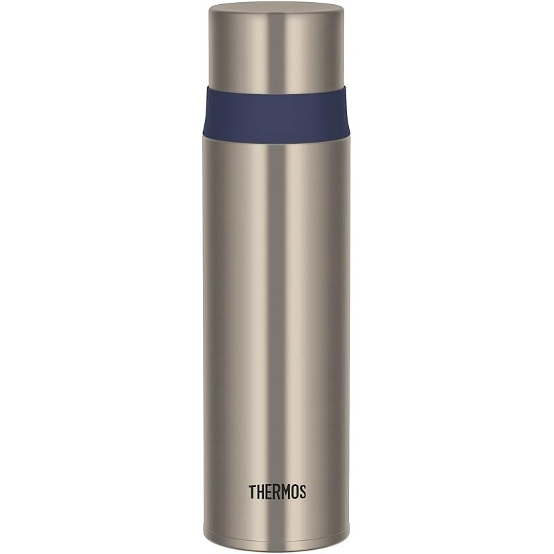 Thermos 不锈钢水壶 杯型 500 毫升 不锈钢 蓝色 FFM-502 STBL